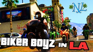 Biker Boyz in LA  New Leaf [upl. by Sadinoel]