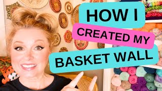 How to make a basket gallery wall [upl. by Hester547]