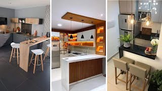 542 iDEAS de COCINAS PEQUEÑAS modernas e integrales para aprovechar al máximo tu espacio [upl. by Arlana]