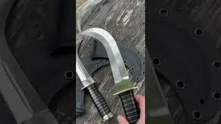 Stainless steel Hunting Knife  Pakistan knives and swords knife handmadehuntingknife [upl. by Nerahs156]