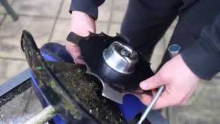 Honda UMK425U Brush Cutter Blade Installation How To Install Cutting Blade On Honda Brushcutter [upl. by Nicram796]