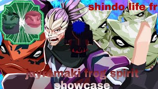 jayramaki mastered frog spirit showcase  shindo life fr [upl. by Juster]