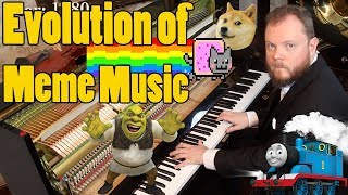 Evolution of Meme Music 1500 AD  2018 [upl. by Aniaj]