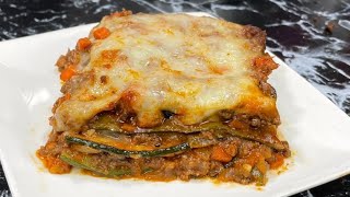 LASAGNES COURGETTES 🥒 Plus légère et rien à envier à l’originale 🍝 [upl. by Leidgam]