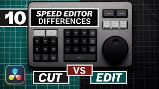 Does the DaVinci Resolve SPEED EDITOR work in the Edit Page Tutorial [upl. by Mirielle]