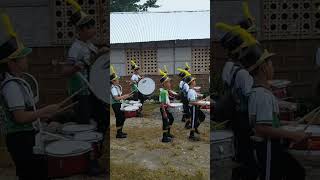 Girl Triple Drummer the marching beat Selected members only marchingband girldrummer [upl. by Groos422]