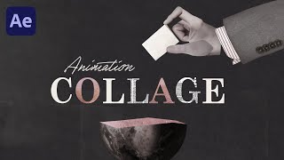 How to make a Collage Animation  After Effects Tutorial [upl. by Eiral]