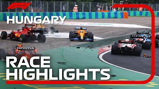 Race Highlights  2021 Hungarian Grand Prix [upl. by Dahij408]