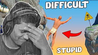 A VERY DIFFICULT GAME ABOUT CLIMBING 😡 Part 1 [upl. by Elorak]