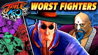 Worst Fighting Game Characters  Triple KO [upl. by Aicnelav]