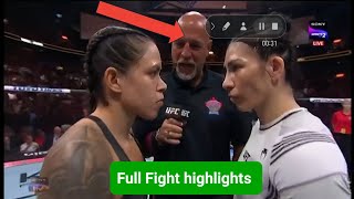 Amanda Nunes vs Irene Aldana Full fight highlights 1080 quality  UFC 289 [upl. by Benisch]