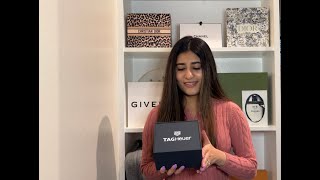 Unboxing my new tagheuer Acquaracer watch ⌚️ Pricing tagheuerwatch unboxing vlog viral [upl. by Maridel790]