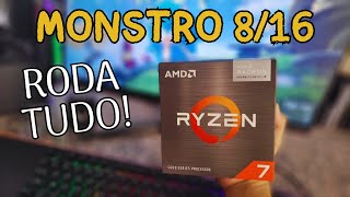 UNBOXING  AMD RYZEN 7 5700G  BOM PARA JOGOS EDIÃ‡ÃƒO DE VÃDEOS E FAZER LIVES [upl. by Olivier78]