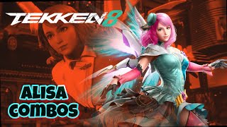 Alisa Combos  Tekken 8 [upl. by Pitarys]