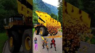 Dozer truck passing with future technology 😯 viralshorts shorts vfx shortsfeed shortsyoutube [upl. by Nealy]