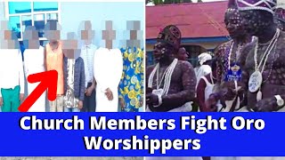 Church Members Clash With Traditional Worshippers One Dead See Details [upl. by Eniad]