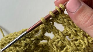 I Cord bind off tutorial [upl. by Ahsel131]