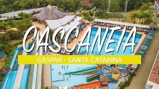 Parque Aquático Cascanéia em Gaspar  Santa Catarina  Imagens Aéreas [upl. by Havens810]