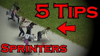 5 ESSENTIAL TRICKS to playing SPRINTERS  Project Zomboid Guide [upl. by Gregoor]