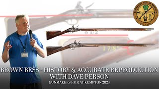 History of Brown Bess and Techniques for Accurate Reproduction  Gunmakers Fair at Kempton [upl. by Anehsat]