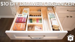 10 DIY Drawer Organizer  How to Build [upl. by Adnauq28]