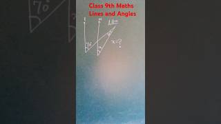 Lines and angles Class 9th Maths important question [upl. by Montgomery]