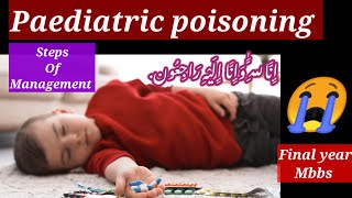 pediatric posinoing poison and toxicology [upl. by Anail]