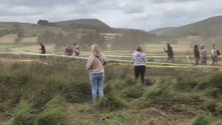 Steve Holcombe on The Martian Marsh Bog on the Acerbis Cross Test Sunday GP Enduro Of Wales 2024 [upl. by Ilaw]