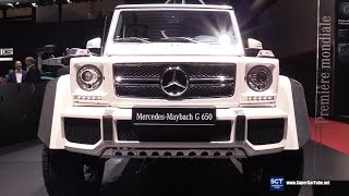 2018 Mercedes Maybach G650 Landaulet  Exterior Interior Walkaround Debut 2017 Geneva Motor Show [upl. by Musihc]