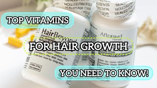 Top Vitamins for Hair Growth You Need to Know [upl. by Yentihw]