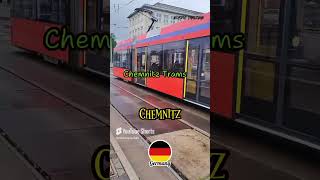 Trams in Chemnitz Germany [upl. by Biebel]