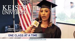 Keiser University Graduate Testimonials – Health Care Degrees [upl. by Anirdnaxela]