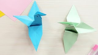 How To Make a Paper Crane  Origami Crane Easy  Step by Step Tutorial [upl. by Volin]