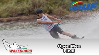 2019 IWWF World Wakeboard Championships  Open Men Final [upl. by Hilel]