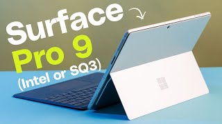 Surface Pro 9 Review Intel or SQ3 [upl. by Willet374]