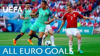 All 108 UEFA EURO 2016 goals Watch every one [upl. by Harleigh]