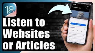 How To Listen To Website Or Article On iPhone [upl. by Sayette]