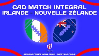 Irlande  NouvelleZélande  Coupe du Monde Rugby 2023  Commentaire AD  Match Complet 14102023 [upl. by Yleek]