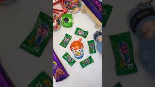 Kinder joy amp Boomer jelly Popsicle shorts youtubeshorts shotrscandypopsicle candy [upl. by Ahtivak758]