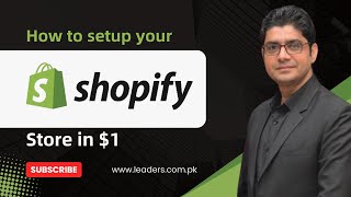 How to Create Your Shopify Store and Subscribe for 1 Trial UrduHindi [upl. by Gnoc590]