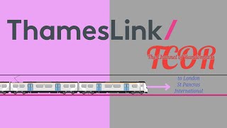 Kentish Town to London St Pancras International Thameslink [upl. by Roshelle]