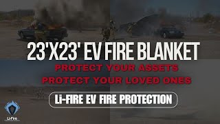 23x23 LiFire EV Fire Blanket  EV Fire Blankets Collection [upl. by Sul]