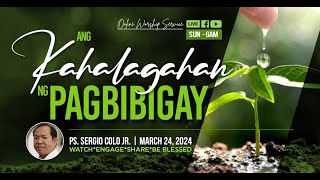 Kahalagahan ng Pagbibigay  Simbahay Online Worship  March 24 2024 [upl. by Somar600]