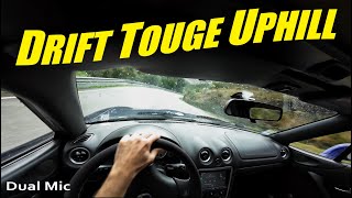 Drift Wet Touge Uphill  MX5 NB POV [upl. by Augustina852]