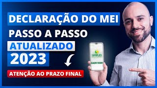 📱 Como Fazer Declaração Anual do MEI  DASN SIMEI  Passo a Passo [upl. by Tarrah]