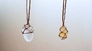 DIY Crystal Wrapping [upl. by Haram943]