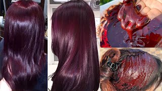 I apply It on My Hair 👆🏼 amp see the Magic  How To Color Hair at Home Naturally [upl. by Hannala]