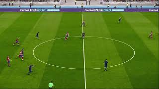 PSG vs Atletico Madrid Efootball Pes 21 Gameplay On PC  Gameplay Part10 [upl. by Chesnut775]