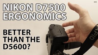 Nikon D7500 Ergonomics review [upl. by Ikila880]