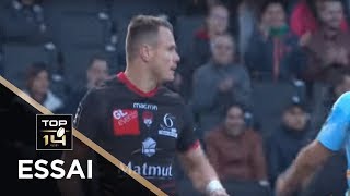 TOP 14  Essai Toby ARNOLD LOU  Lyon  Perpignan  J22  Saison 20182019 [upl. by Madox]